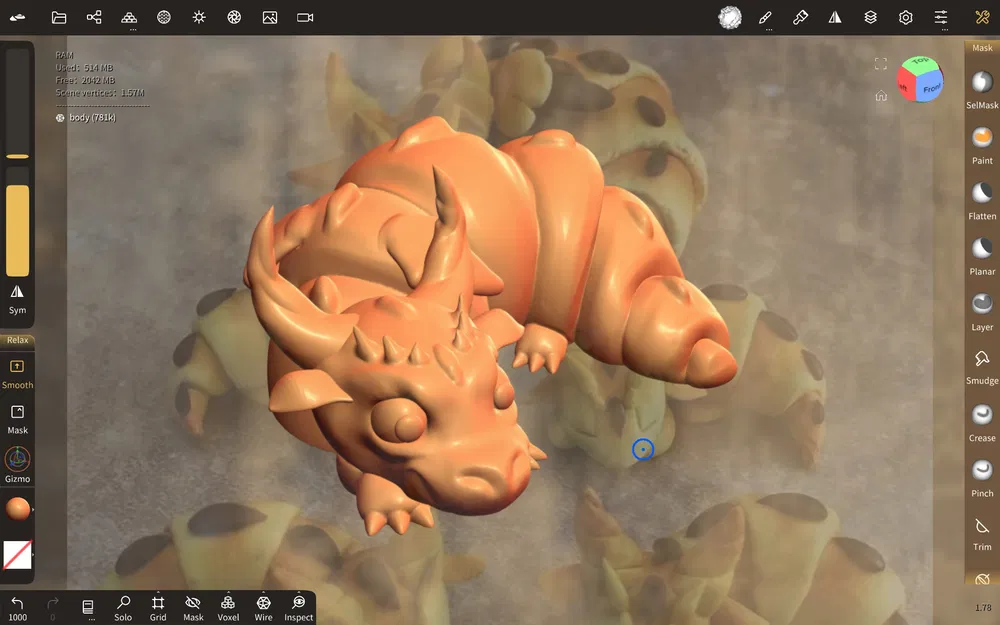 Rồng Bánh Sừng Bò - Croissant Dragon - Image 1