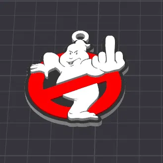 Móc khóa / Mặt dây chuyền Ghostbusters phiên bản thay thế