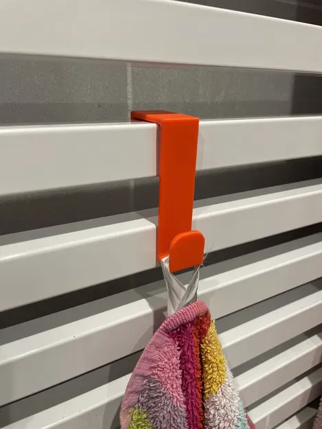 Móc vuông treo đồ cho tản nhiệt 25mm - Image 1