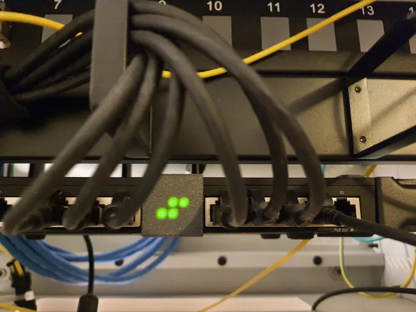 Hộp khuếch tán đèn LED tùy chỉnh (cài sẵn cho MikroTik RB4011) - Image 3