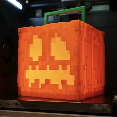 Giỏ kẹo / Đèn bí ngô Minecraft