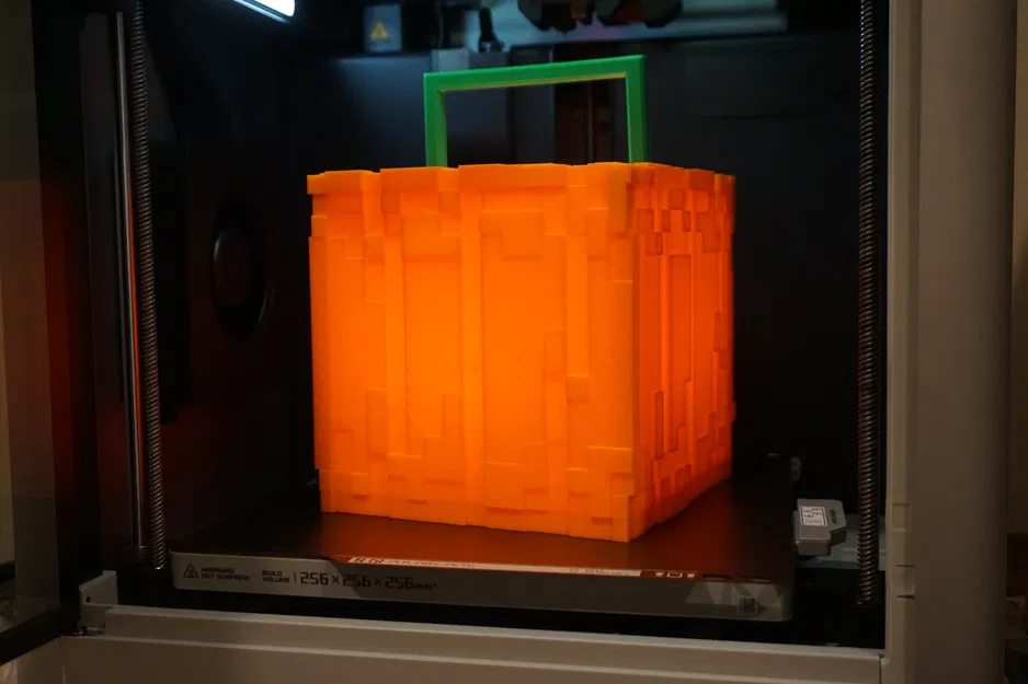 Giỏ kẹo / Đèn bí ngô Minecraft - Image 3