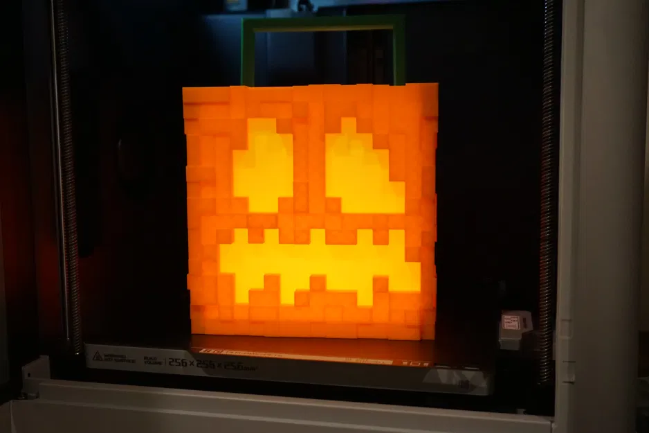 Giỏ kẹo / Đèn bí ngô Minecraft - Image 4