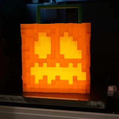 Giỏ kẹo / Đèn bí ngô Minecraft