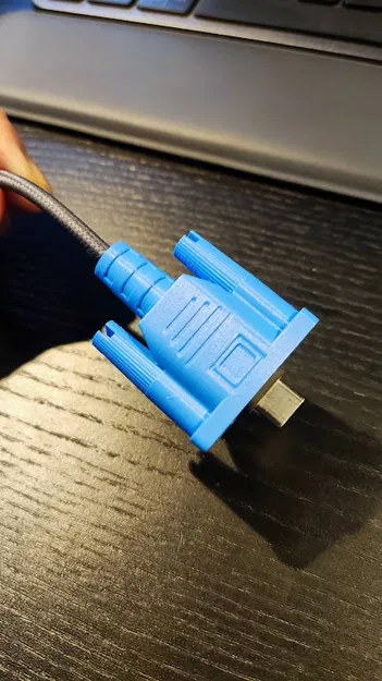 Vỏ VGA cho USB C (dành cho kiểu cũ Ikea Lillhult USB C) - Image 1