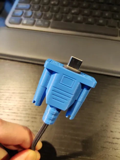 Vỏ VGA cho USB C (dành cho kiểu cũ Ikea Lillhult USB C) - Image 3