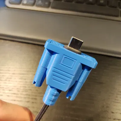 Vỏ VGA cho USB C (dành cho kiểu cũ Ikea Lillhult USB C)
