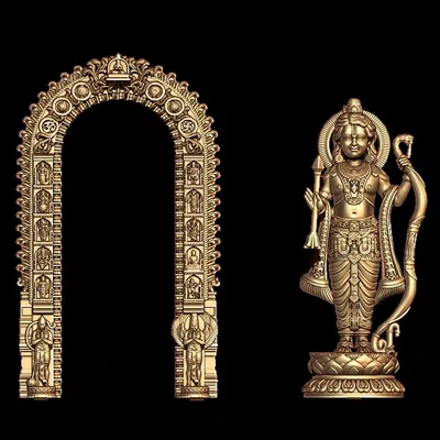 Mô hình Ram Lalla Murti 3D