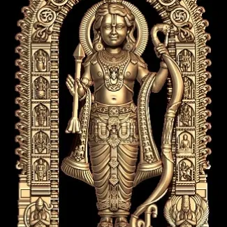 Mô hình Ram Lalla Murti 3D