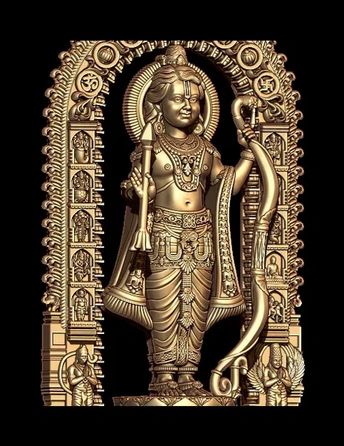 Mô hình Ram Lalla Murti 3D - Image 6