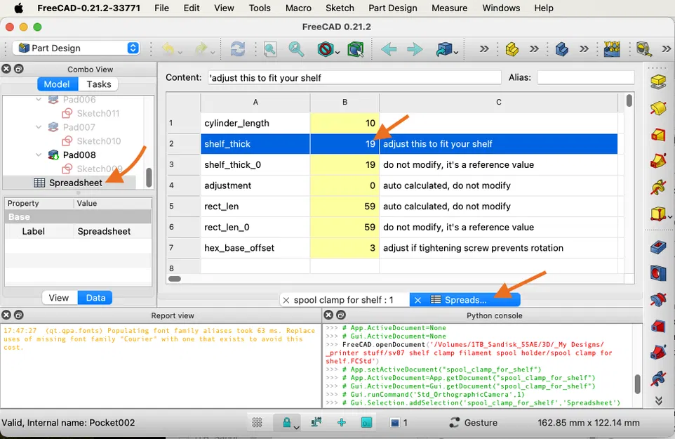 Kẹp kệ SV07 giữ ống chỉ sợi nhựa - Image 6