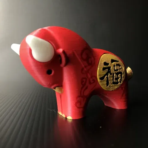 Năm Con Trâu - Đồ Chơi Nghệ Thuật Tết Nguyên Đán - Image 5