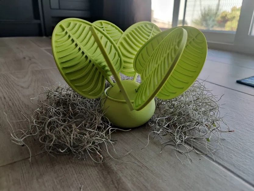 Bộ Ly Uống Nước Hình Lá Kèm Chậu Cây Trang Trí - Image 5