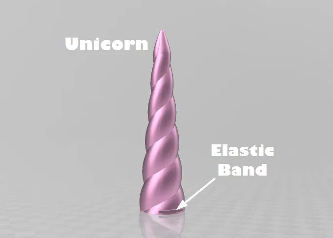 Sừng Kỳ Lân cho Dây Thun/ Băng Đô Cài Tóc - Image 5