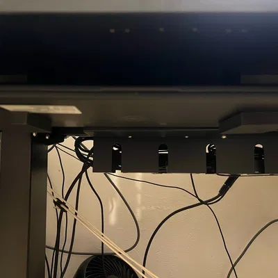 Kệ Đựng Laptop Dưới Bàn (Băng dính 3M hai mặt)