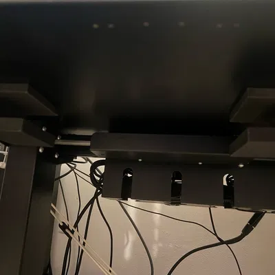 Kệ Đựng Laptop Dưới Bàn (Băng dính 3M hai mặt)