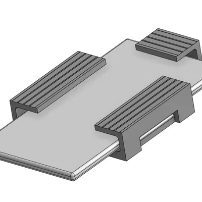 Kệ Đựng Laptop Dưới Bàn (Băng dính 3M hai mặt)