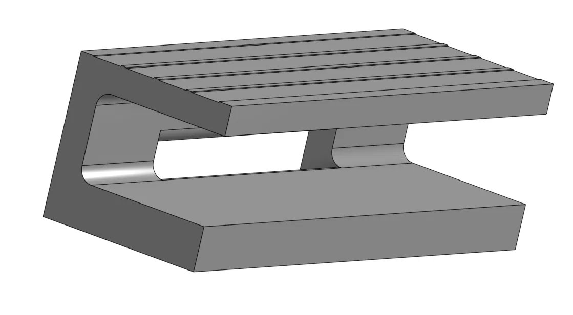 Kệ Đựng Laptop Dưới Bàn (Băng dính 3M hai mặt) - Image 6