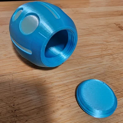 Trứng Phục Sinh Đẹp - Trơn - Đáy Vít Cho Kẹo/Thanh Nhỏ