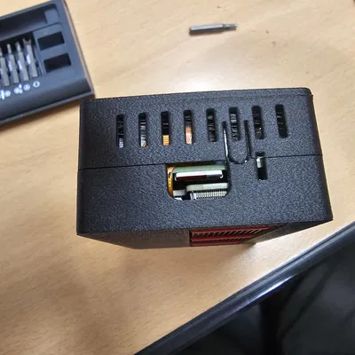 Vỏ Case Raspberry Pi 5 + X1002 (NVMe Adapter) + Tản Nhiệt Chính Hãng + Tản Nhiệt NVMe