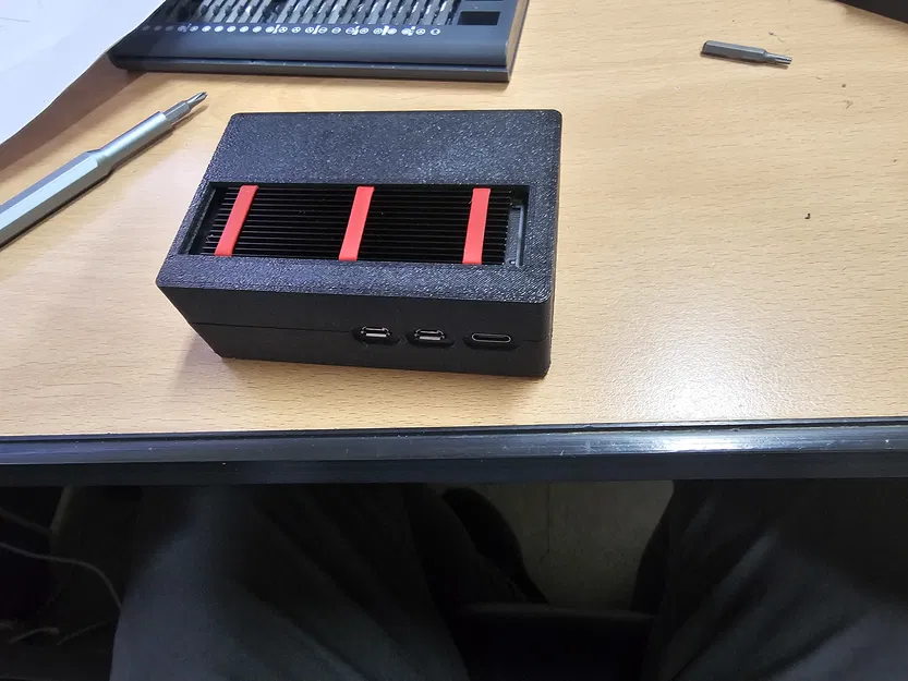 Vỏ Case Raspberry Pi 5 + X1002 (NVMe Adapter) + Tản Nhiệt Chính Hãng + Tản Nhiệt NVMe - Image 4