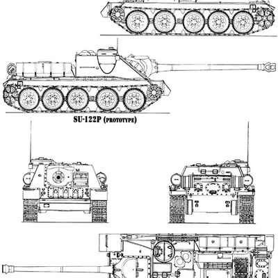 Mô hình Su-122P