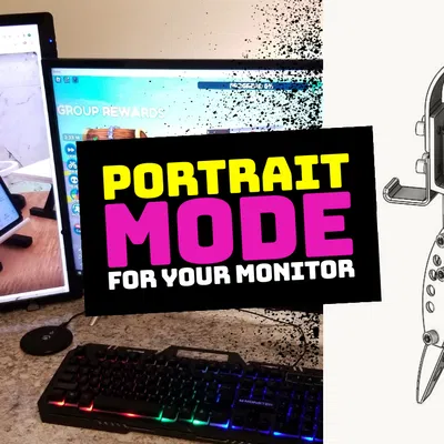 Giá Đỡ Màn Hình Chế Độ Dọc