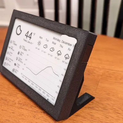 Màn hình thời tiết e-ink để bàn