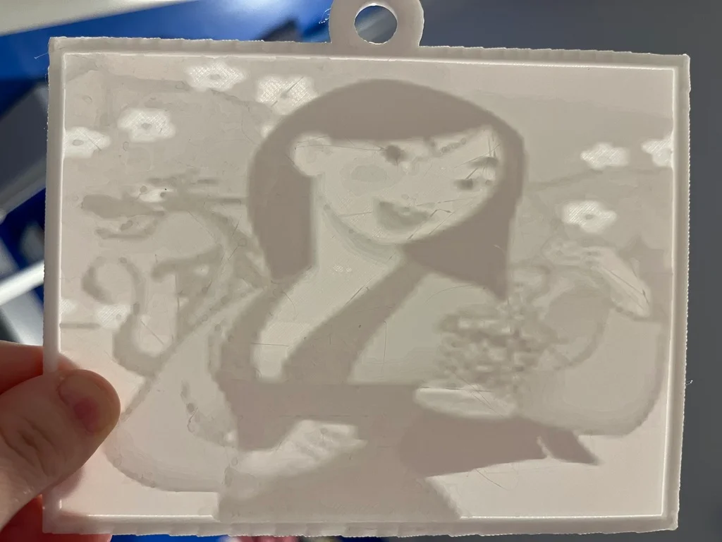 Mô Hình Lithophane Mulan 1