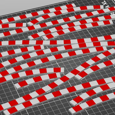 Lề Đường Scalextric Phẳng V2