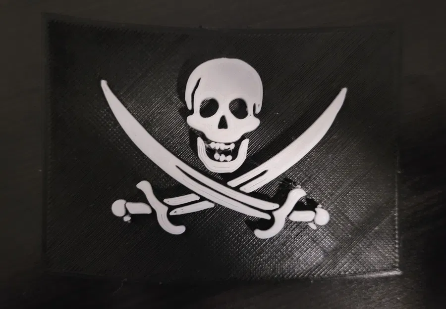Cờ Jolly Roger trên tàu Black Pearl - Image 1