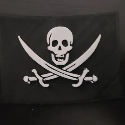 Cờ Jolly Roger trên tàu Black Pearl