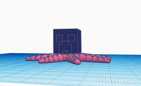 Mô hình Creepapus - Bạch tuộc Creeper độc đáo - Image 1