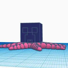 Mô hình Creepapus - Bạch tuộc Creeper độc đáo