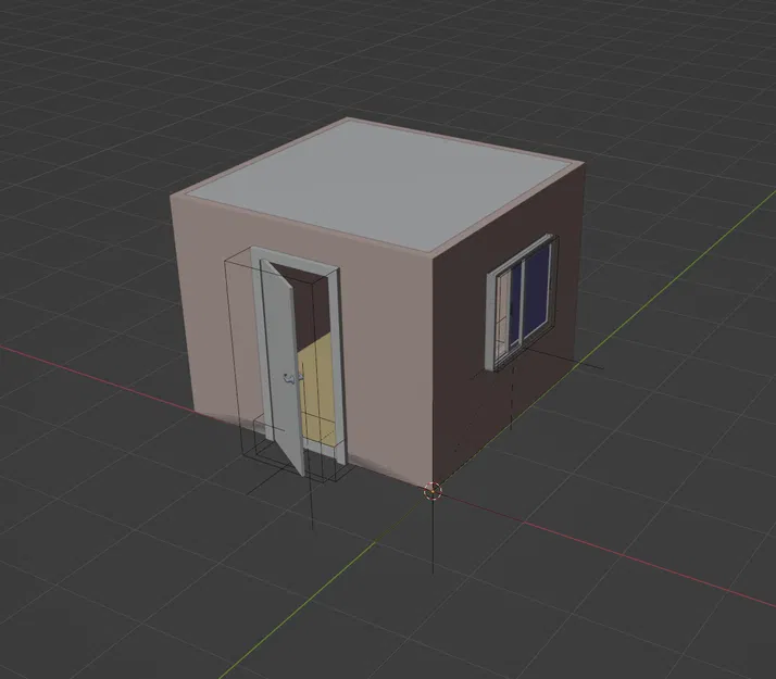 Nhà nhỏ kiểu Low Polly - Image 1