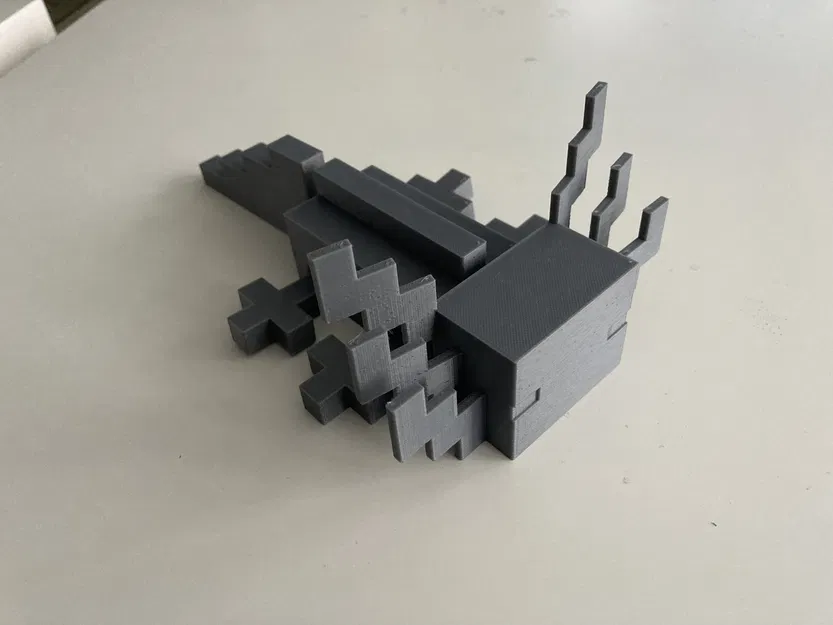 Axolotl Uốn Dẻo Phong Cách Minecraft - Image 2