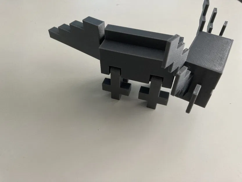 Axolotl Uốn Dẻo Phong Cách Minecraft - Image 5
