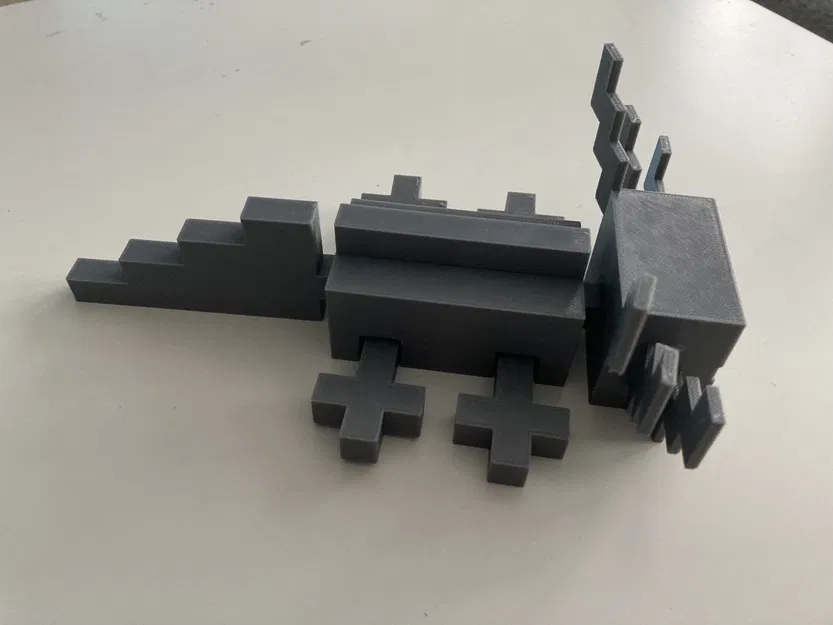 Axolotl Uốn Dẻo Phong Cách Minecraft - Image 6