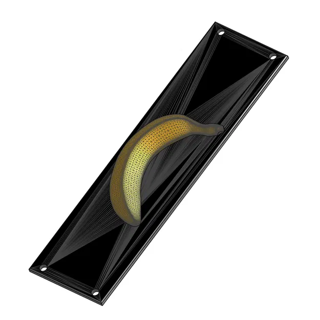 Tấm Trống "Banana Eurorack Blank" - Image 2