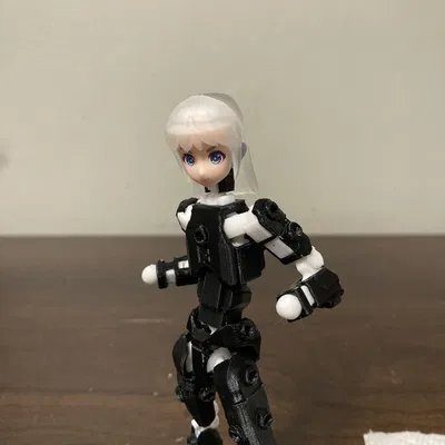 Dummy 13 Đầu & Tóc Rời Kiểu Anime