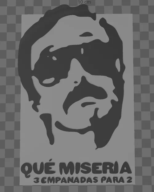 3 món bánh Empanada - Chân dung Luis Brandoni - Image 1