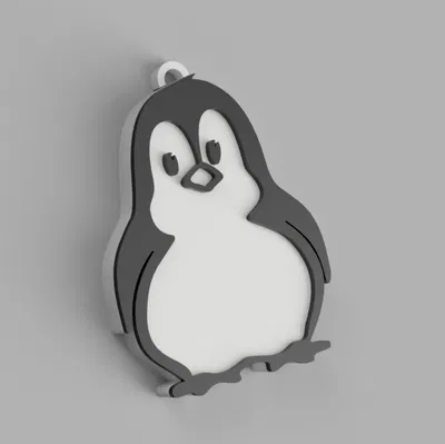 Móc Khóa Chim Cánh Cụt