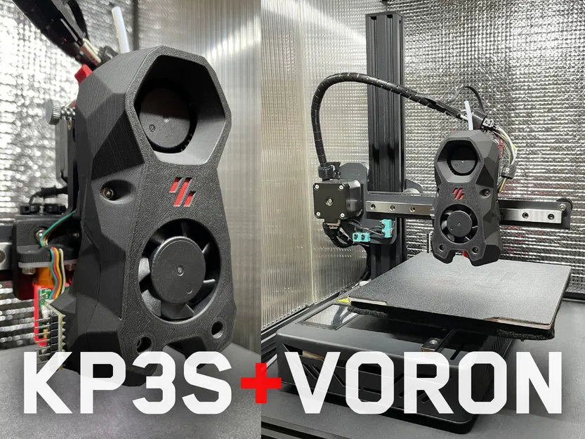 KP3S X-Carriage cho StealthBurner/AfterBurner - Image 1