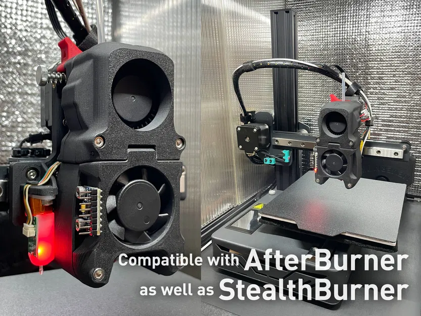 KP3S X-Carriage cho StealthBurner/AfterBurner - Image 2