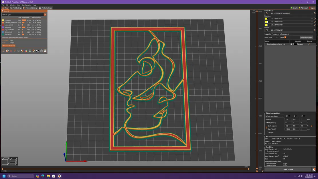 Mô hình Couple Entwined - Image 2