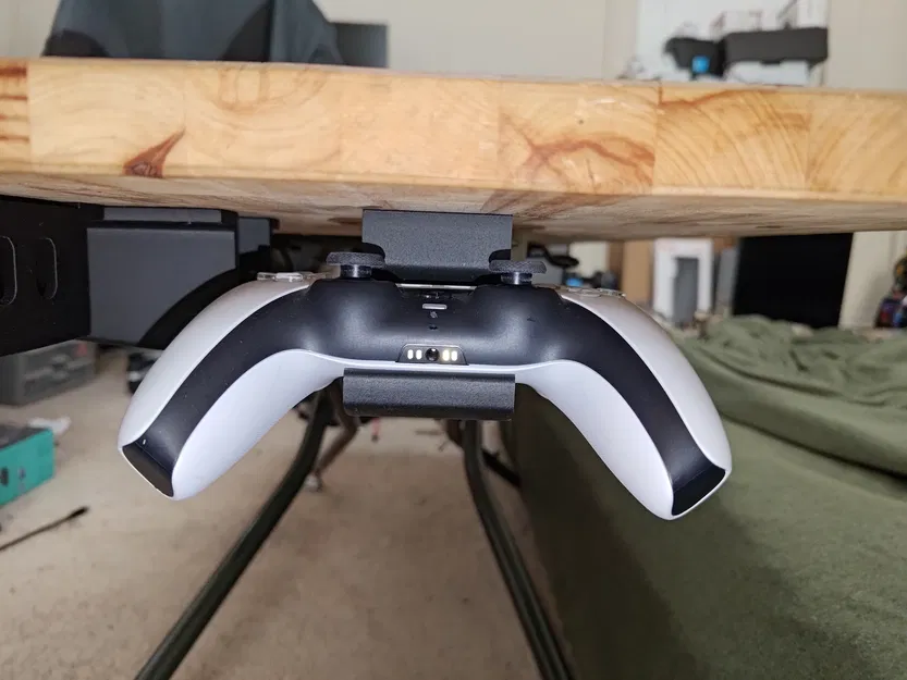 Kệ Giữ Tay Cầm PS5 Gắn Dưới Bàn - Image 1