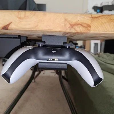 Kệ Giữ Tay Cầm PS5 Gắn Dưới Bàn