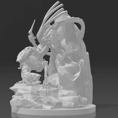 Stalker từ Horizon Zero Dawn - Mô hình in 3D