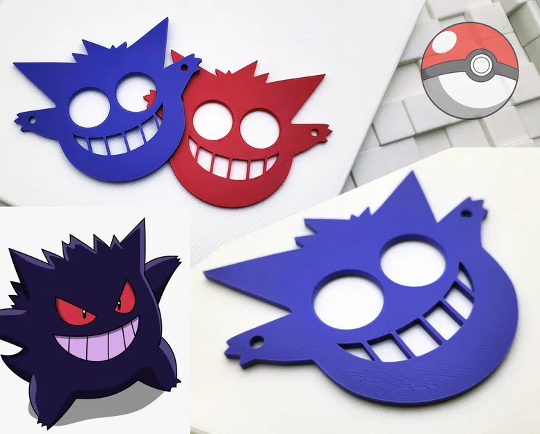 Móc Khóa Tự Vệ Gengar - Image 1