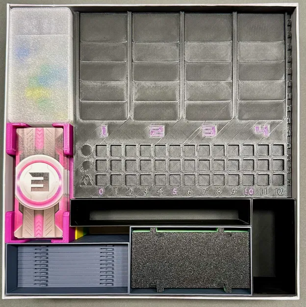 Hộp Insert Space Base cho Bảng Người Chơi Tùy Chỉnh và Lưới Thẻ Bài - Image 1